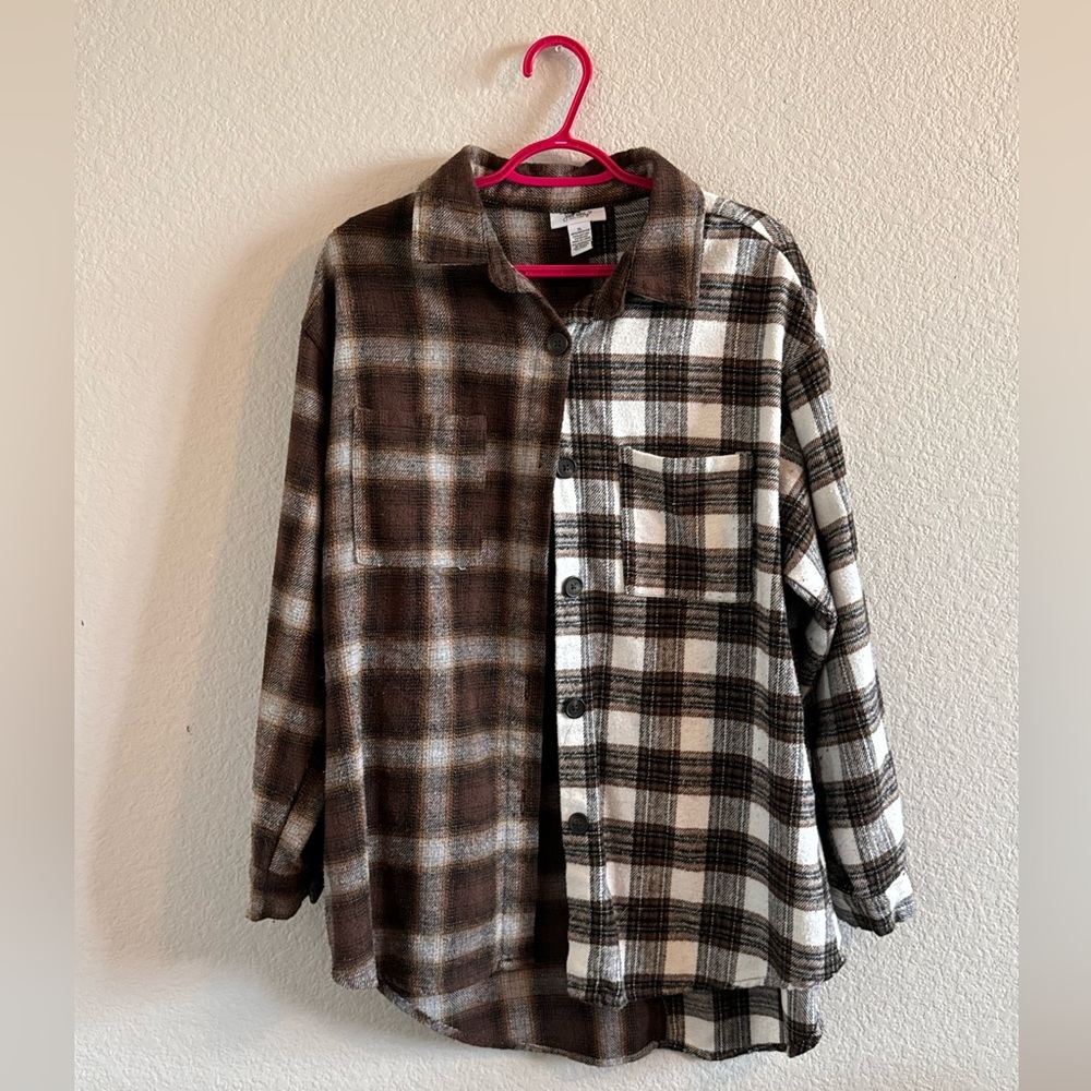 Brown Mix Match Flannel